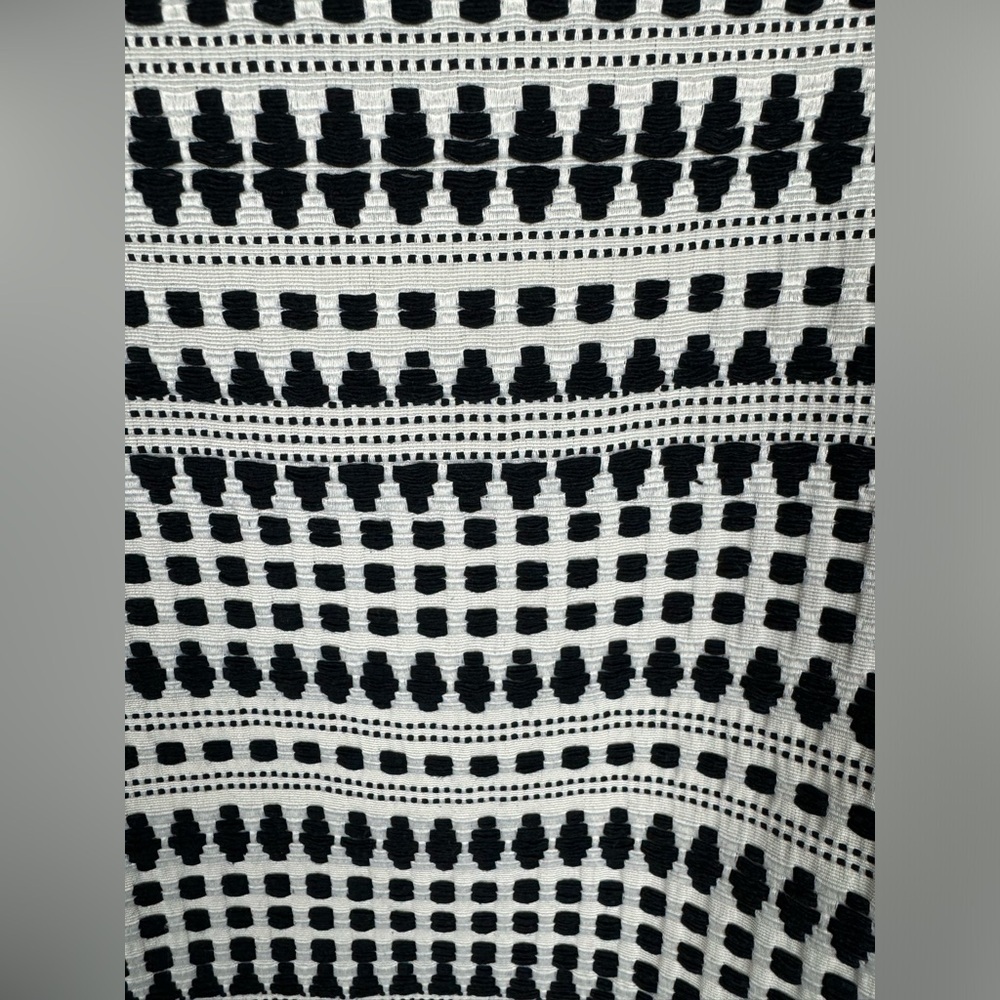 Mosaic Jacquard Loft Medi Slim Fit Pencil Skirt Business Casual - Picture 4 of 7